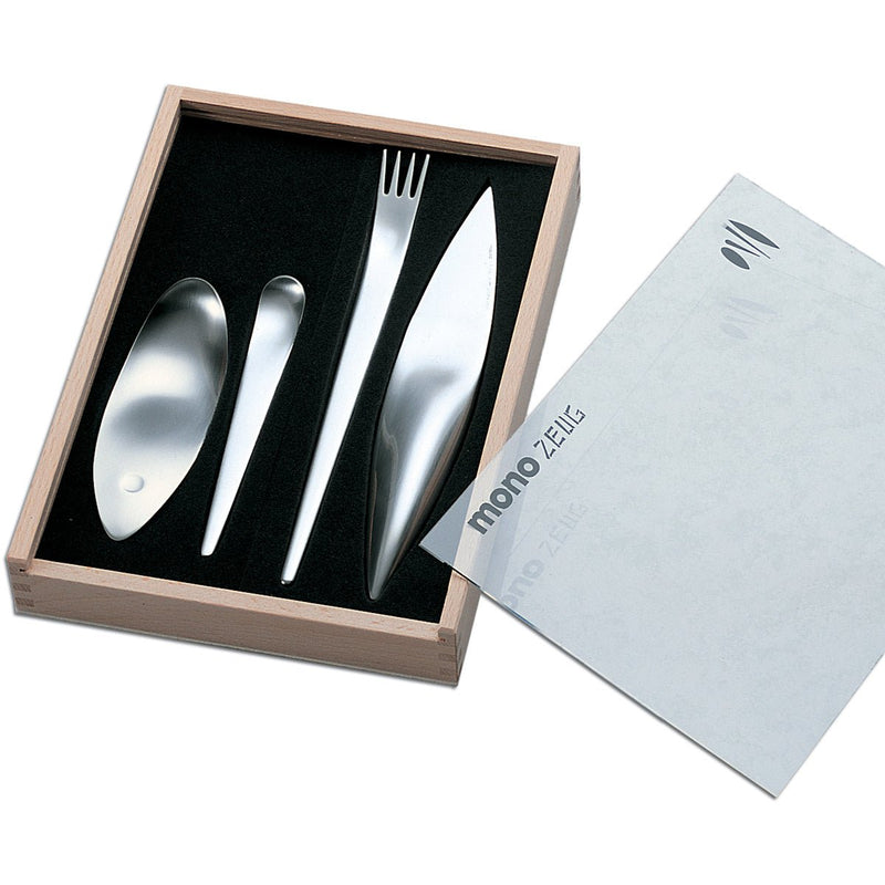 Mono Tools - Stainless Steel 4PC Set in Box - Mono - Flatware + Serving Pieces - HORNE
