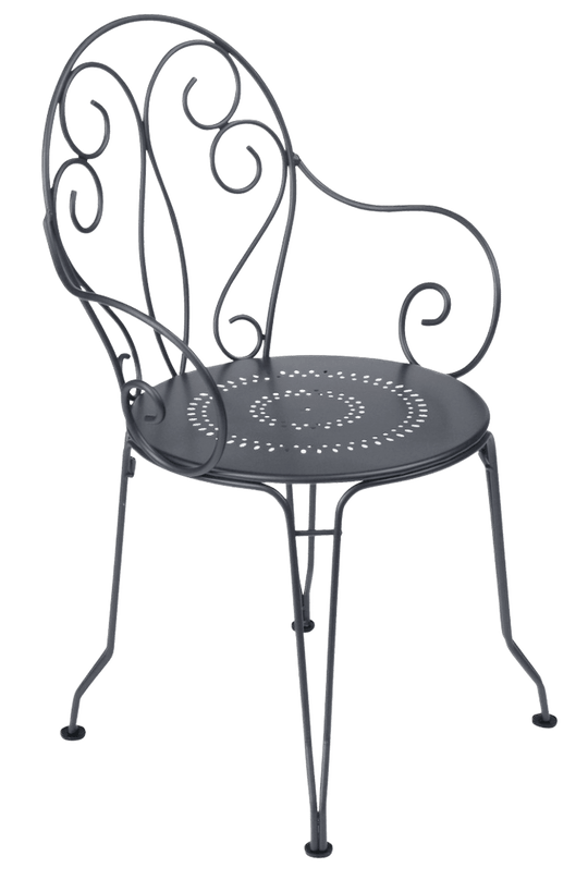 Montmarte Armchair - Set of 2 - Fermob - Outdoor Furniture - Anthracite - HORNE