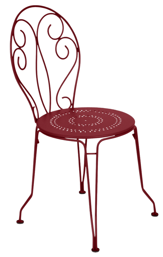 Montmartre Chair - Set of 2 - Fermob - Outdoor Furniture - Chili Red - HORNE