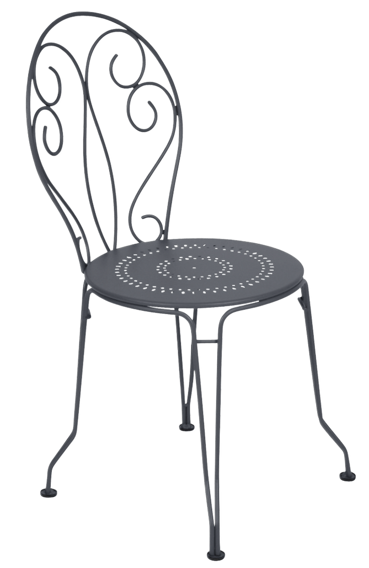 Montmartre Chair - Set of 2 - Fermob - Outdoor Furniture - Clay Grey - HORNE