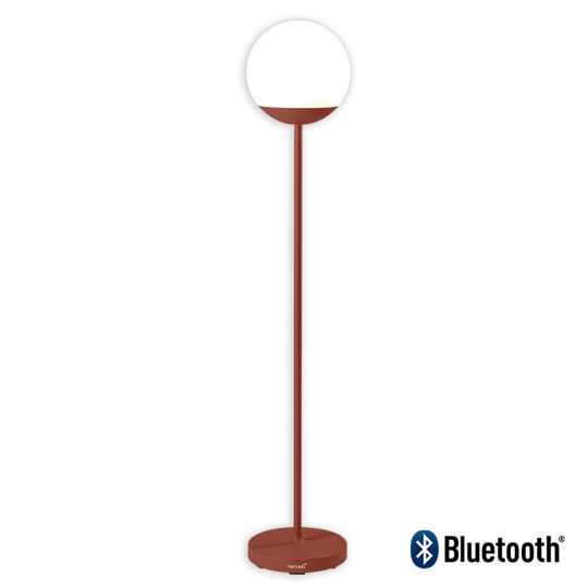 MOOON! Floor Lamp 53" - Fermob - Outdoor Lights - Red Ochre - HORNE