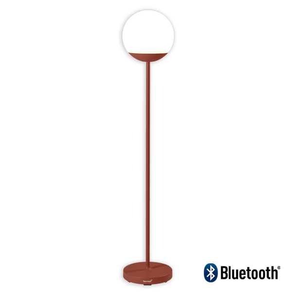 MOOON! Floor Lamp 53" - Fermob - Outdoor Lights - Red Ochre - HORNE
