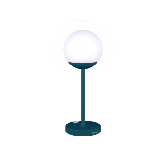 MOOON! Lamp 16" - Fermob - Outdoor Lights - Acapulco Blue - HORNE