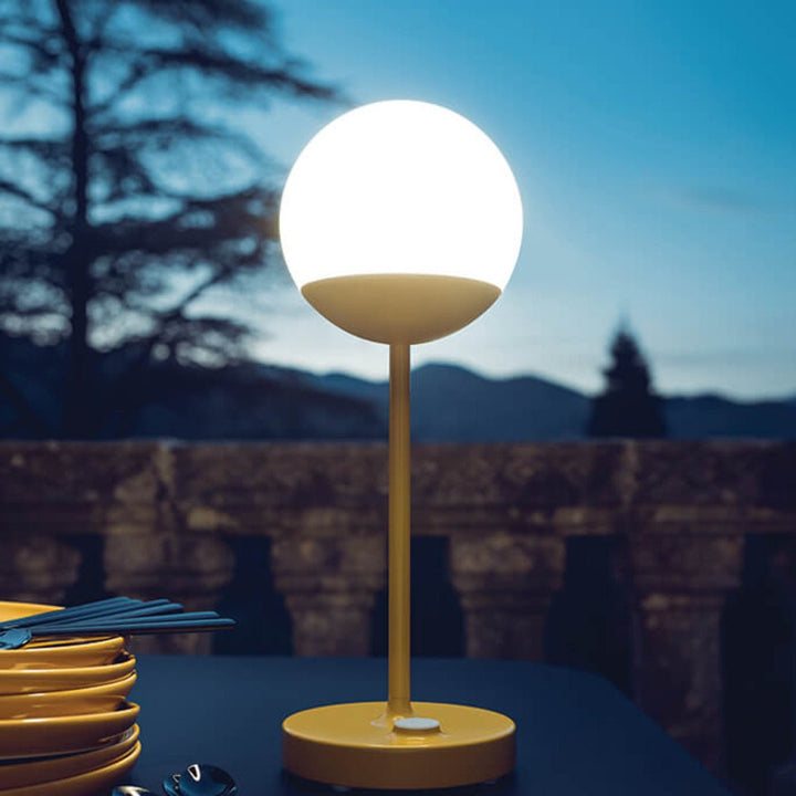 MOOON! Lamp 16" - Fermob - Outdoor Lights - Black Cherry - HORNE