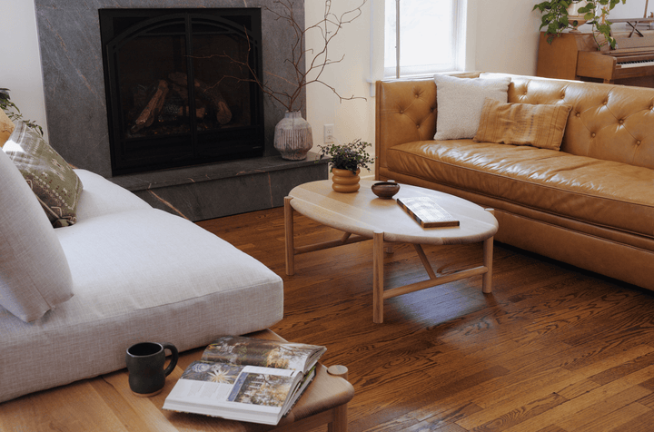 Mora Coffee Table - Eastvold Furniture - Tables + Desks - White Oak - HORNE