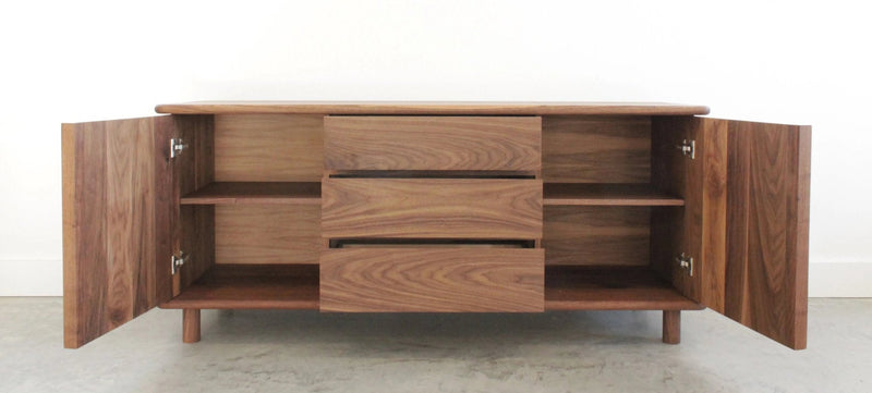 Mora Credenza - Eastvold Furniture - Tables + Desks - Walnut - HORNE