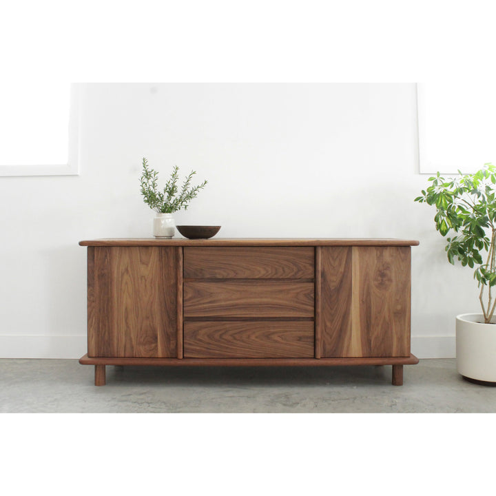 Mora Credenza - Eastvold Furniture - Tables + Desks - Walnut - HORNE