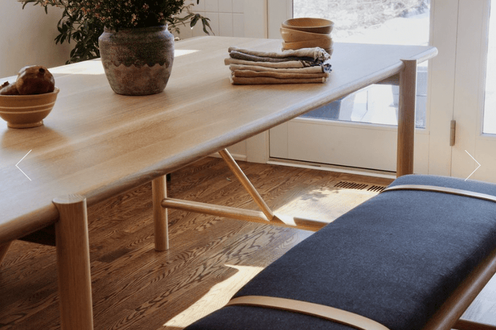 Mora Dining Table - Eastvold Furniture - Tables + Desks - Walnut - HORNE