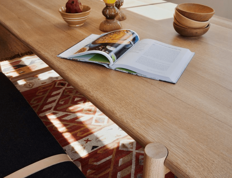 Mora Dining Table - Eastvold Furniture - Tables + Desks - Walnut - HORNE