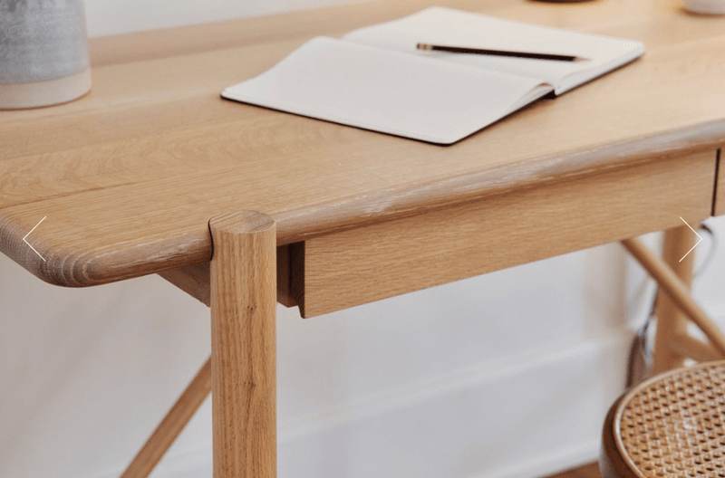 Mora Writing Desk - Eastvold Furniture - Walnut - HORNE