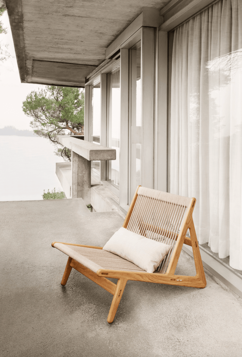 MR01 Initial Lounge Chair - Gubi - Chairs - American Walnut - HORNE