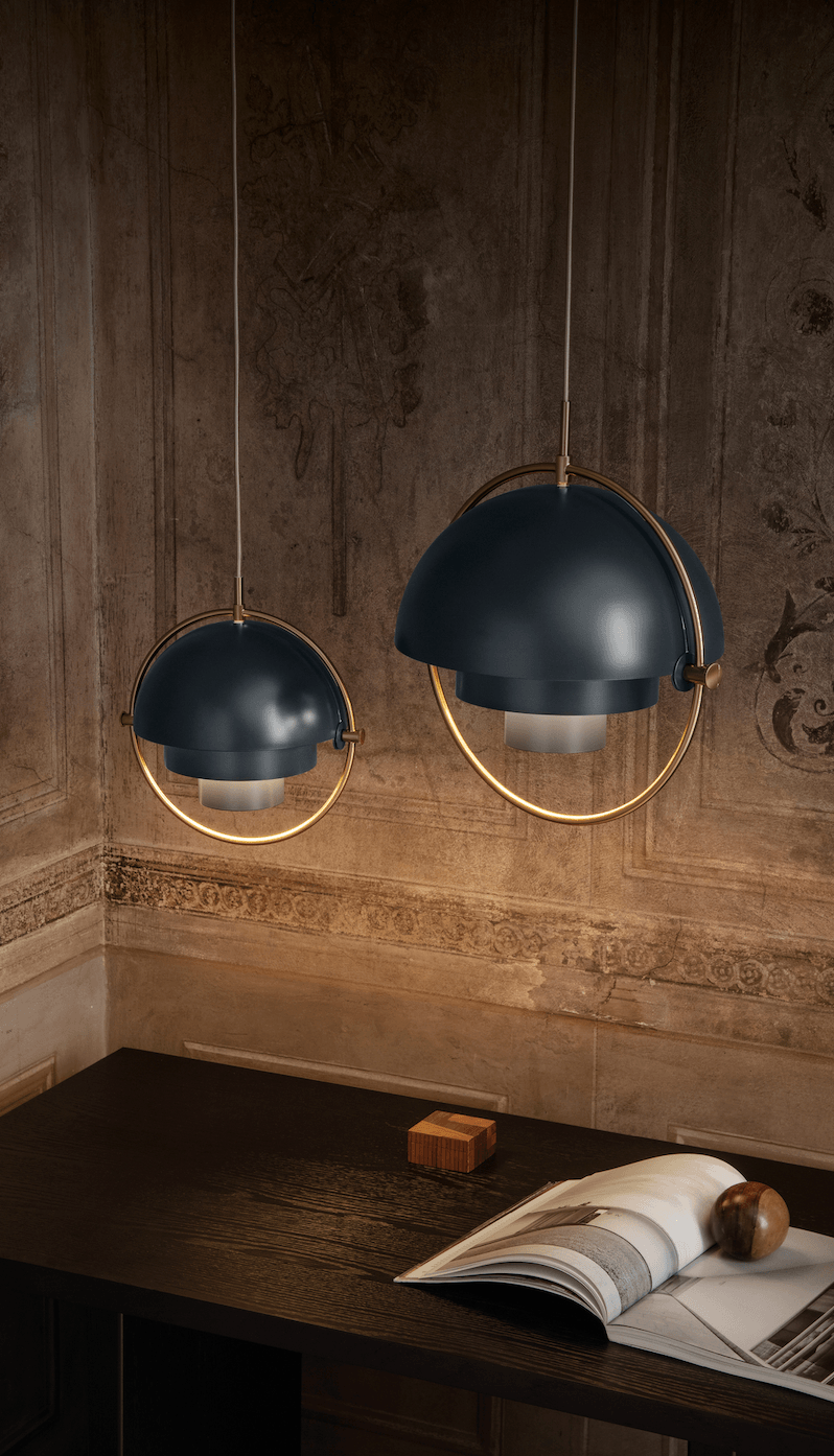 Multi - Lite Pendant - Midnight Blue - Gubi - Pendants - HORNE