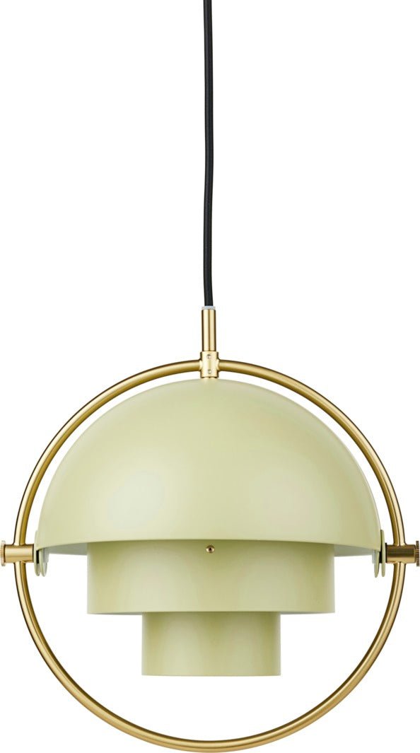 Multi - Lite Pendant - Small - Gubi - Pendants - Desert Sage/Brass - HORNE