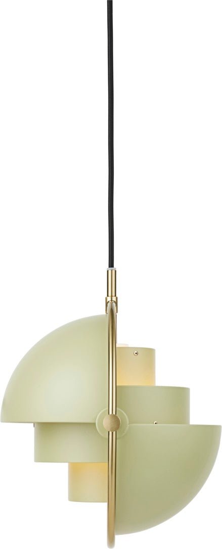 Multi - Lite Pendant - Small - Gubi - Pendants - Desert Sage/Brass - HORNE