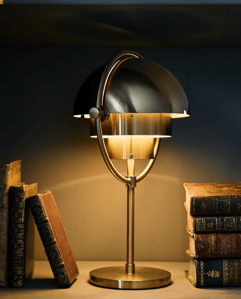 Multi - lite Portable Lamp - Gubi - Outdoor Lights - Brass & Black - HORNE