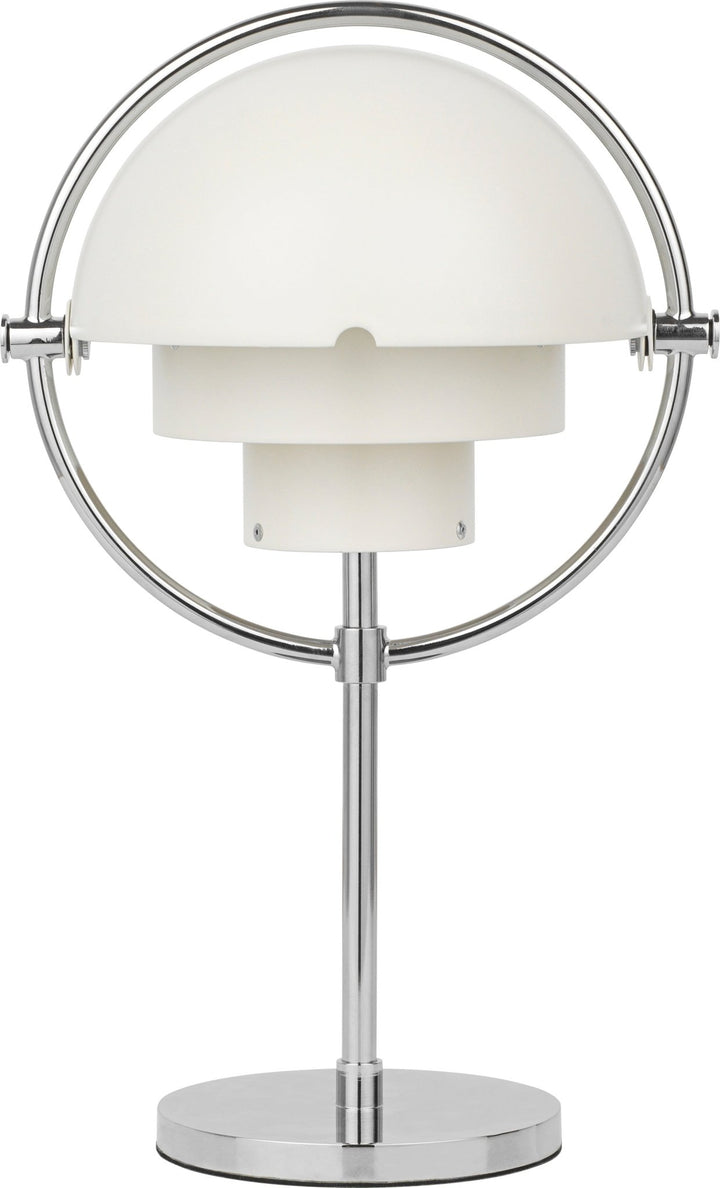 Multi - lite Portable Lamp - Gubi - Outdoor Lights - Chrome & White - HORNE