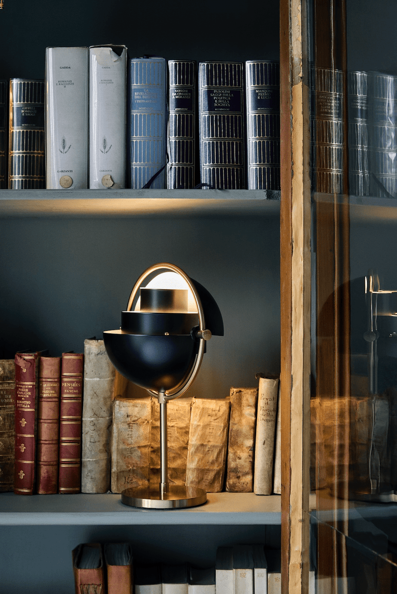 Multi - lite Portable Lamp - Gubi - Outdoor Lights - Brass & Black - HORNE