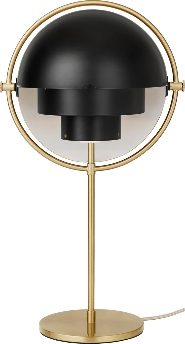 Multi - Lite Table Lamp - Brass - Gubi - Pendants - Semi Matte Black - HORNE