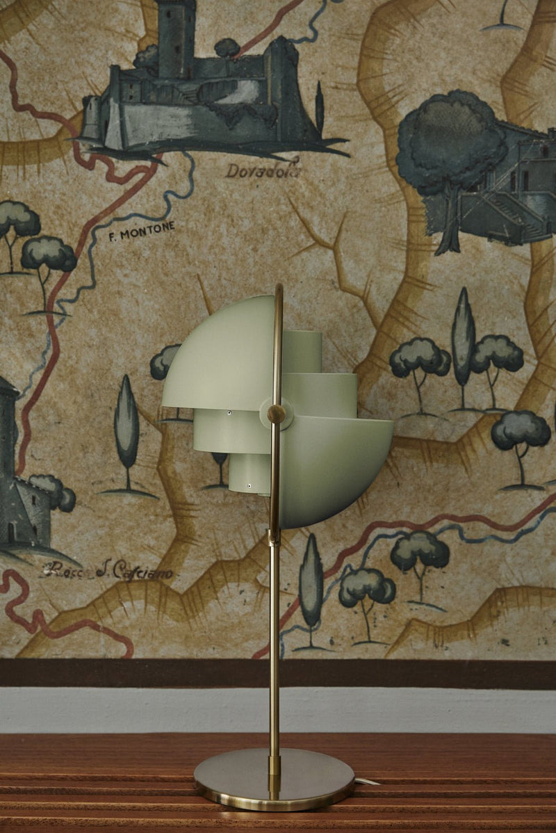 Multi - Lite Table Lamp - Brass - Gubi - Pendants - Shiny Brass - HORNE