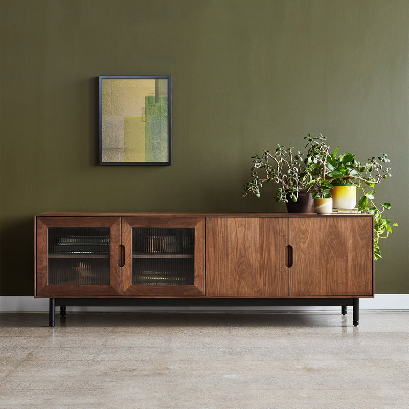 Munro Credenza - Gus* Modern - Sideboards + Cabinets - Walnut - HORNE