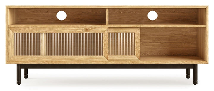 Munro Media Stand - Gus* Modern - Sideboards + Cabinets - White Oak - HORNE