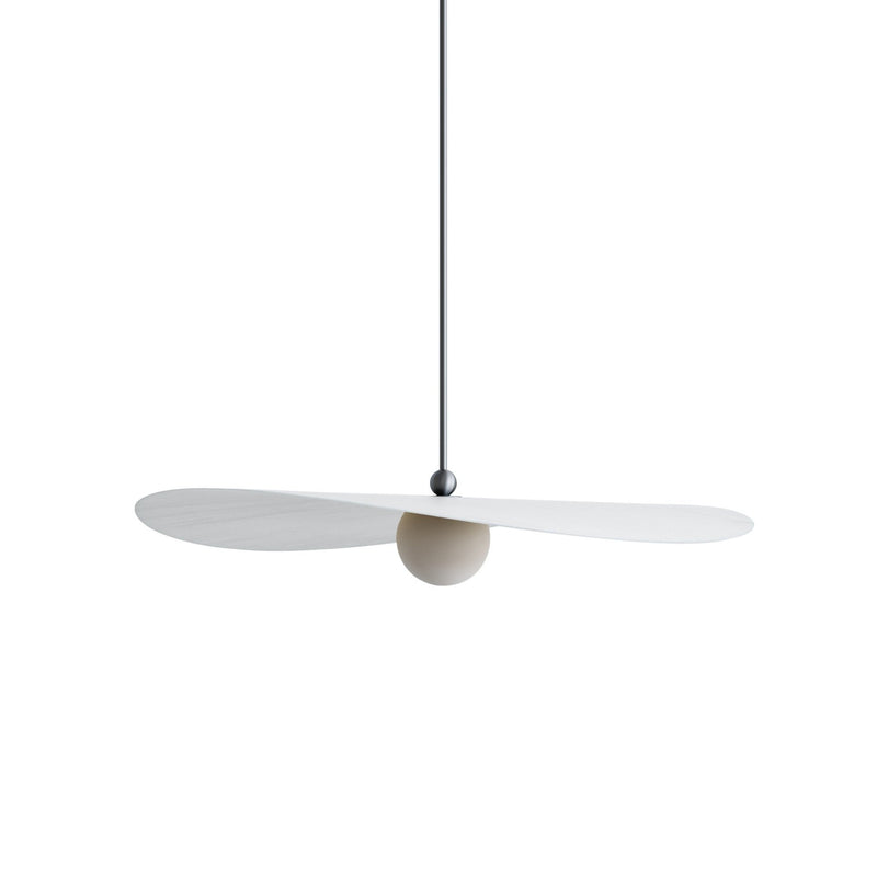 Myrna Hanging Pendant Light - Glass and Brass