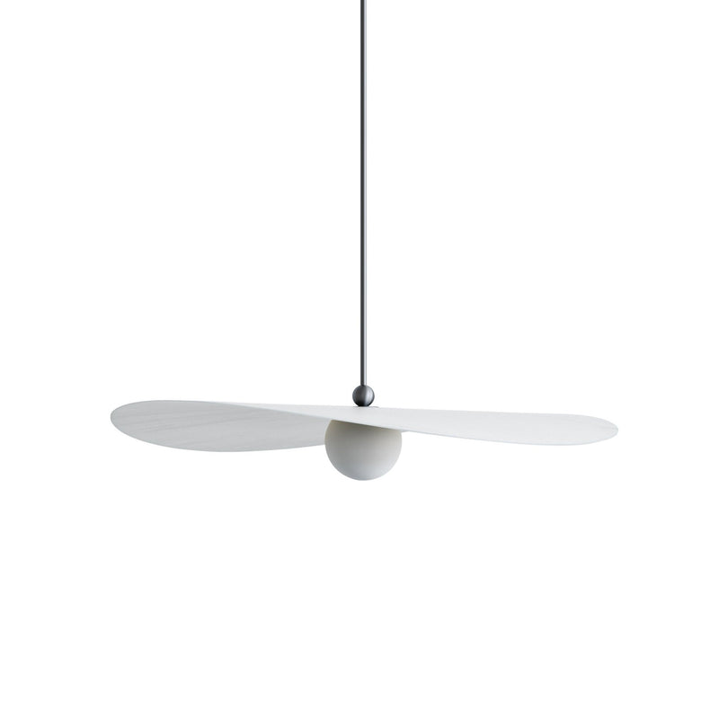 Myrna Hanging Pendant Light - Glass and Brass