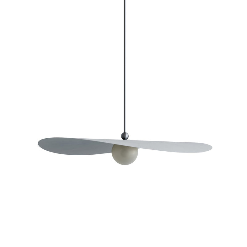 Myrna Hanging Pendant Light - Glass and Brass