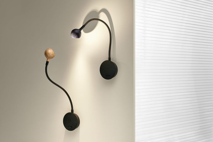 N. Ocho Wall Light - Marset - Wall Sconces - Wenge - HORNE