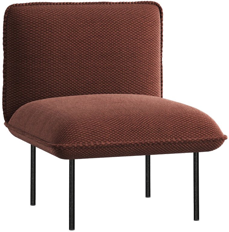 Nakki Lobby 1 - Seater - Woud - Chairs - Gabriel Step Melange - 60011 - HORNE