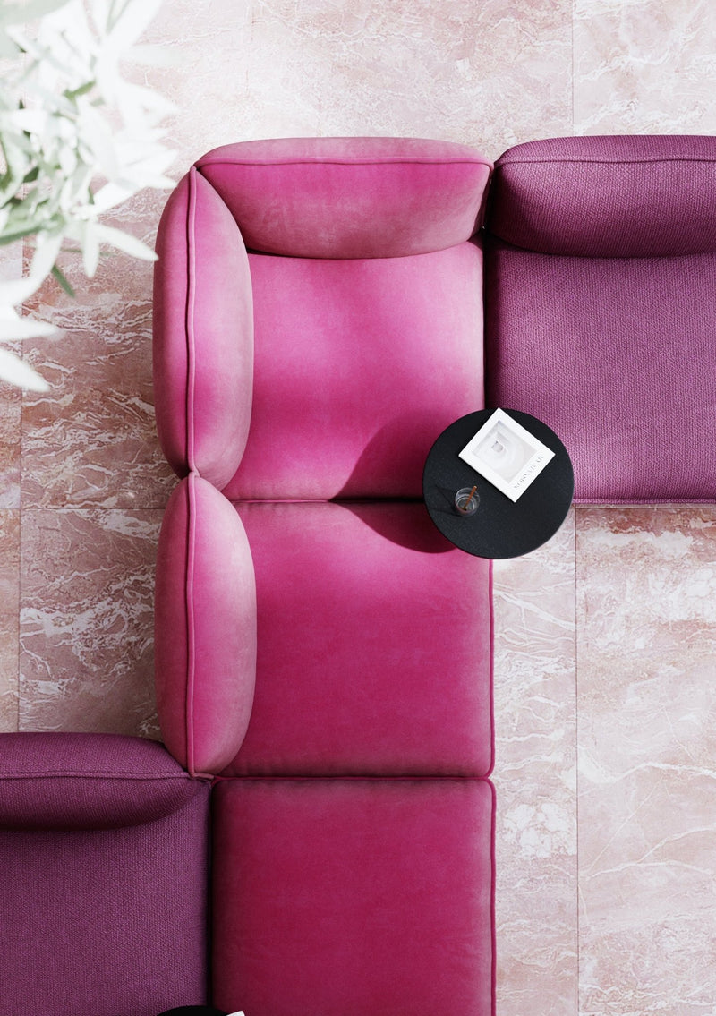 Nakki Lobby Corner Module - Woud - Chairs - Gabriel Step Melange - 60011 - HORNE