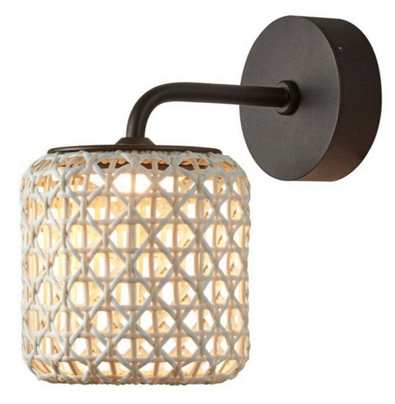 Nans A/01 Outdoor Wall Lamp - Bover - Wall Sconces - Brown/Beige - HORNE