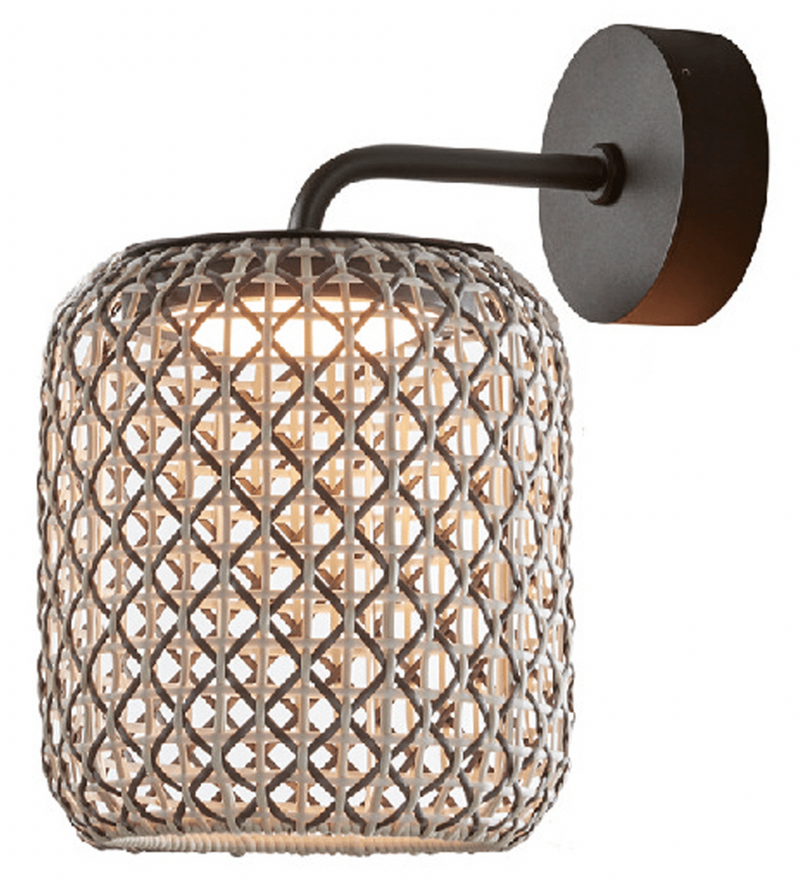 Nans A/02 Outdoor Wall Lamp - Bover - Wall Sconces - Brown/Beige - 0 - 10V Dimmable - HORNE