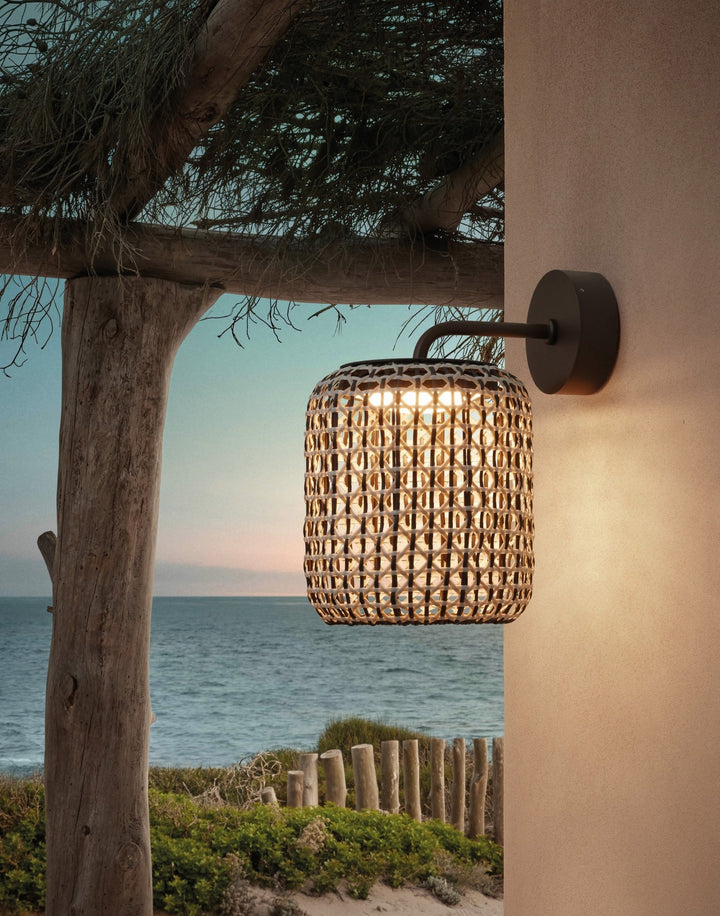 Nans A/02 Outdoor Wall Lamp - Bover - Wall Sconces - Brown/Red - 0 - 10V Dimmable - HORNE