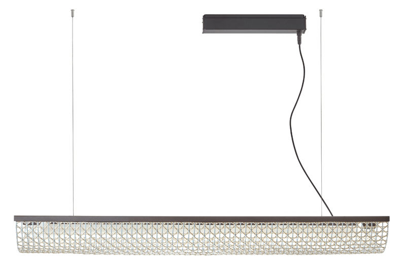 Nans Balis S/140 Outdoor LED Dimmable Linear Pendant - Bover - Pendants - Beige - 0 - 10V Dimmable - HORNE