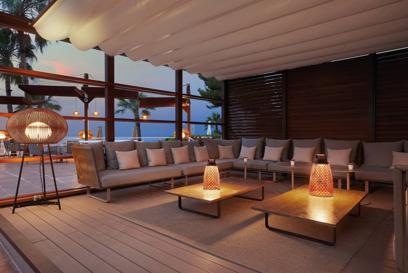 Nans M/41/R Table Lamp - Bover - Table + Task - Brown/Brown - HORNE