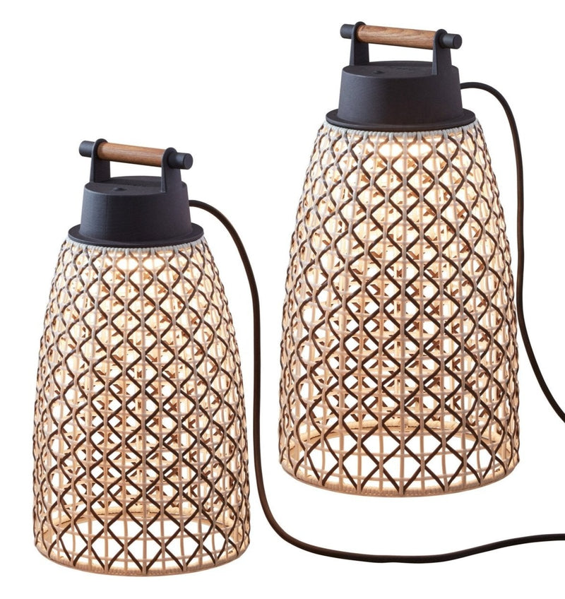 Nans M/49 Table Lamp - Bover - Table + Task - Brown/Brown - HORNE