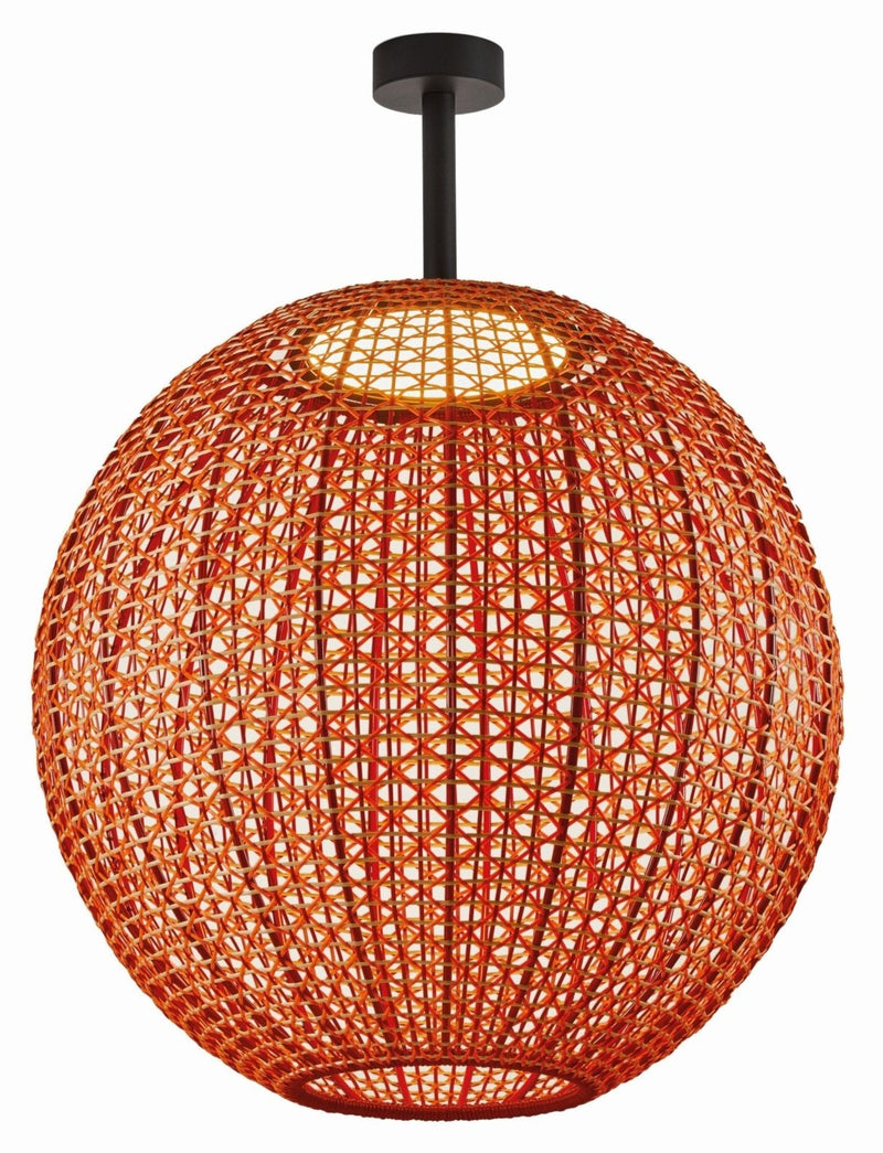 Nans PF/80 Outdoor Ceiling Lamp - Bover - Ceiling Lights - Brown/Red - HORNE