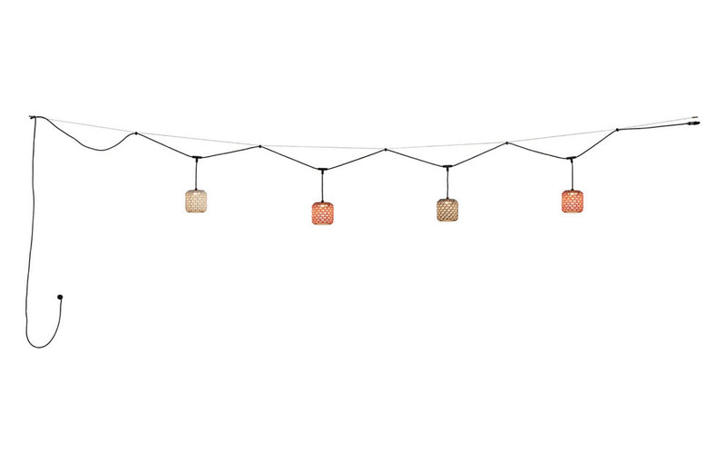 Nans S/16/4L Catenary Outdoor Pendants - Bover - Pendants - Brown/Beige - HORNE