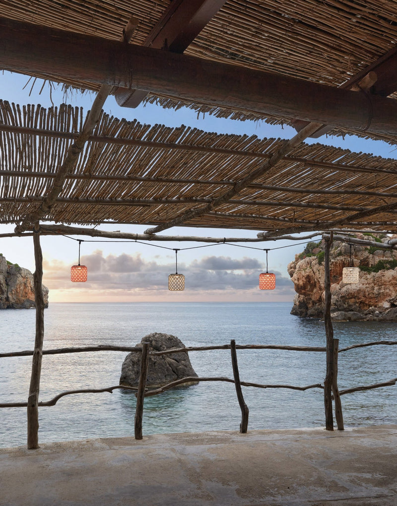 Nans S/16/4L Catenary Outdoor Pendants - Bover - Pendants - Brown/Beige - HORNE