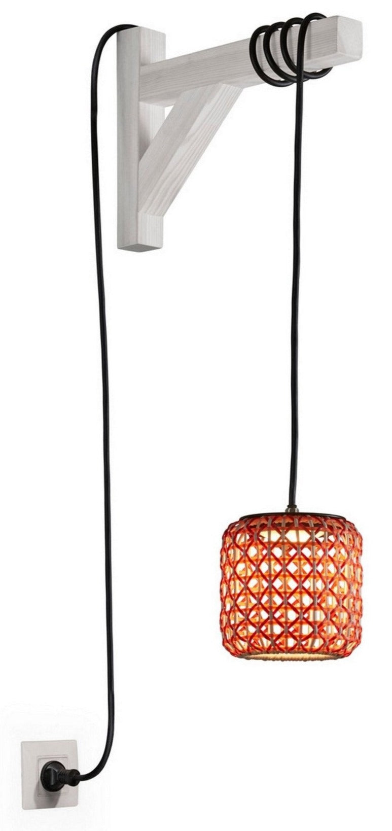 Nans S/16/H Outdoor Pendant - Bover - Pendants - Brown/Beige - HORNE