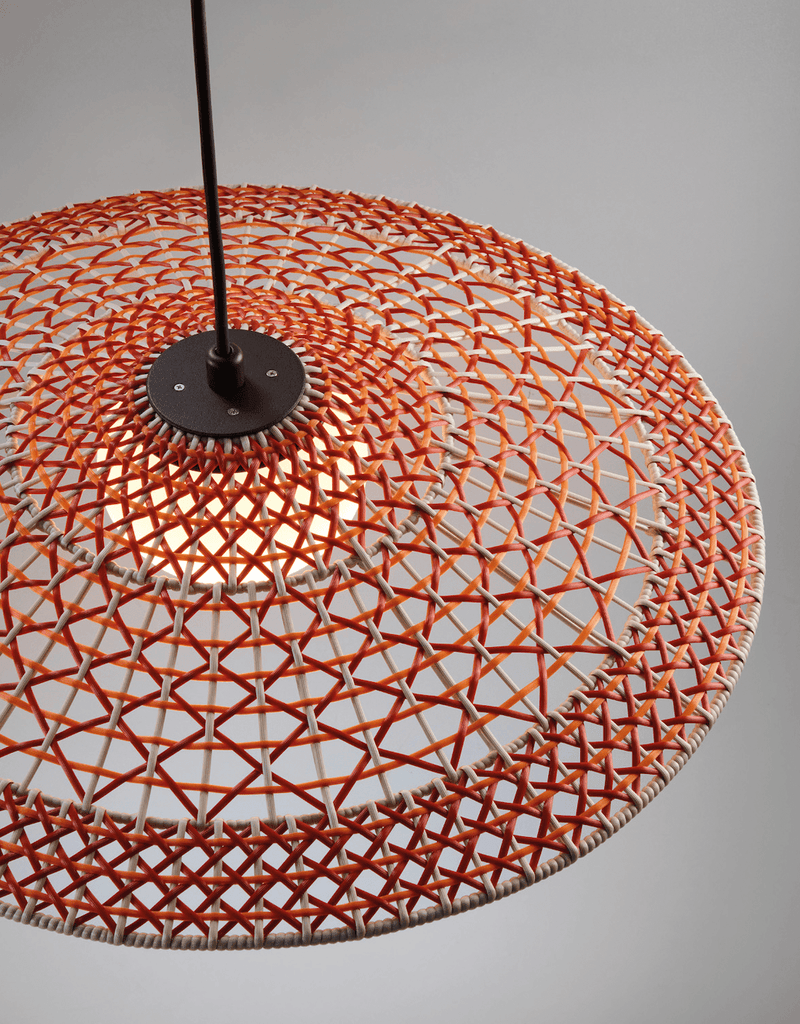 Nans S/55 Outdoor LED Dimmable Pendant - Bover - Pendants - Red - HORNE