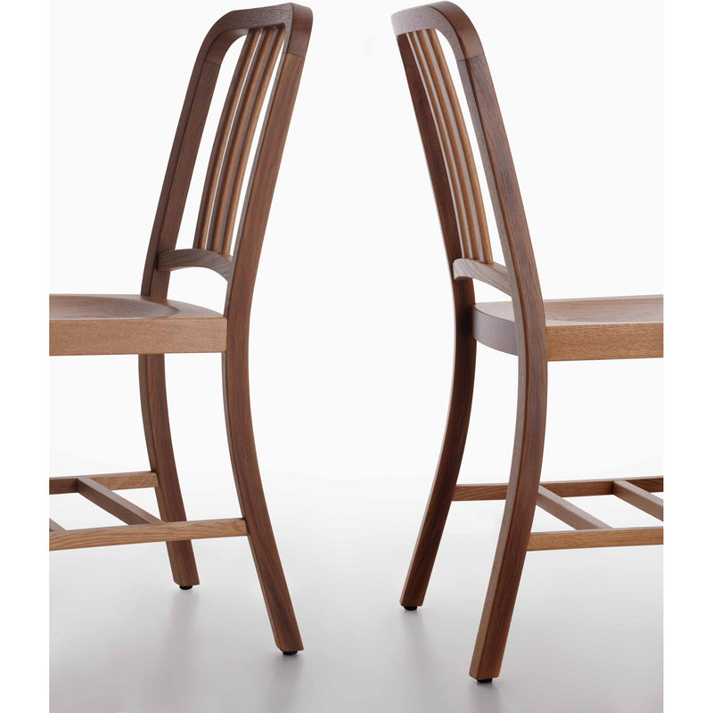 Navy Wood Chair - Emeco - Chairs - White Oak - HORNE