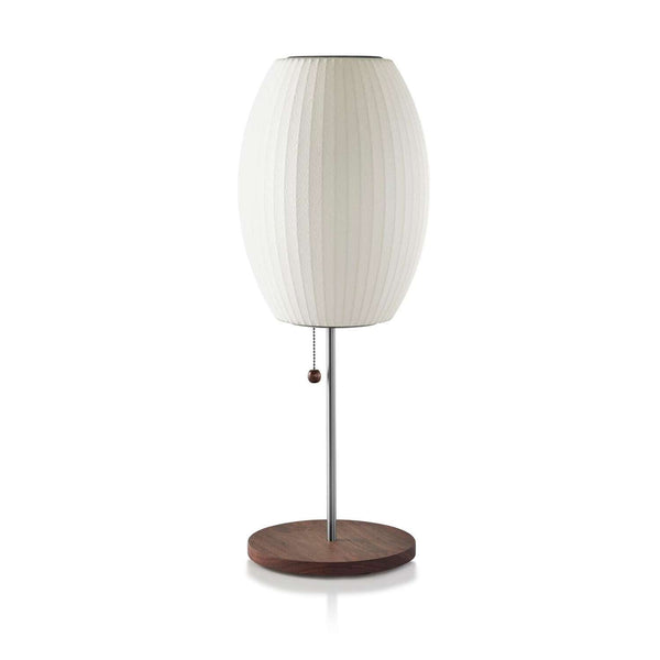 Nelson® Bubble Lamp - Cigar® Desk Lamp - Herman Miller® - Table + Task - Walnut Base - HORNE