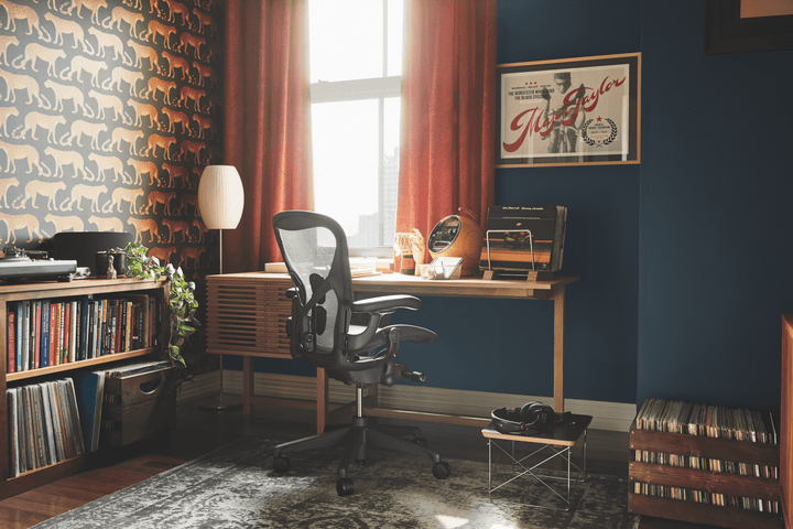 Nelson® Bubble Lamp - Cigar® Floor Lamp - Herman Miller® - Floor Lamps - Large - Walnut Base - HORNE