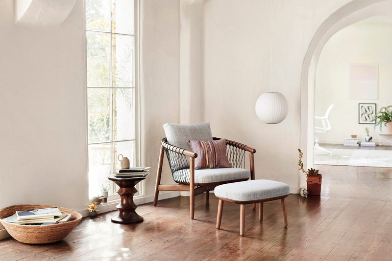 Nelson® Bubble Lamp - Pear® Floor Lamp - Herman Miller® - Floor Lamps - Small - Steel Base - HORNE