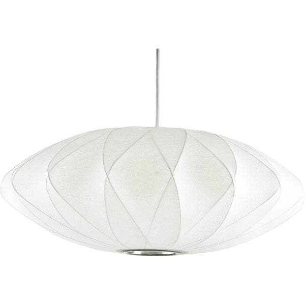 George Nelson Bubble Pendant - Crisscross Saucer