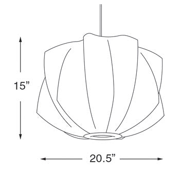 George Nelson Bubble Pendant - Propeller