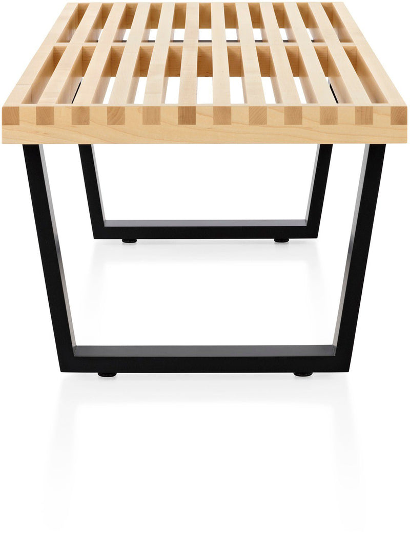 Nelson® Platform Bench – Ebonized Wood Base - Herman Miller® - Stools + Benches + Ottomans - 48