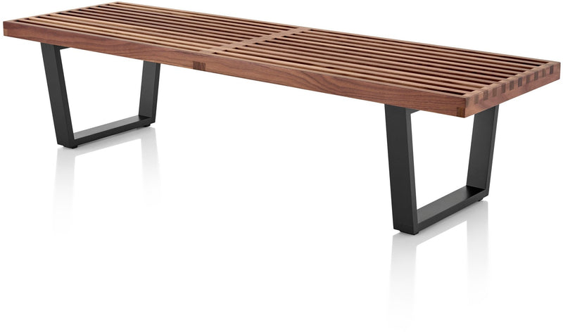 Nelson® Platform Bench – Ebonized Wood Base - Herman Miller® - Stools + Benches + Ottomans - 48